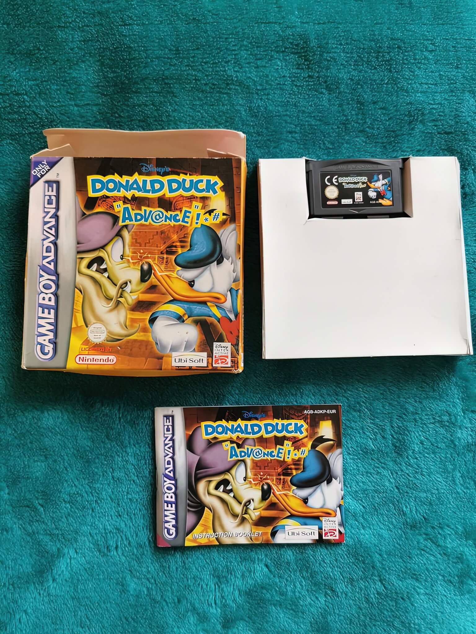 Лицензионный картридж Donald Duck Advance для Game Boy Advance